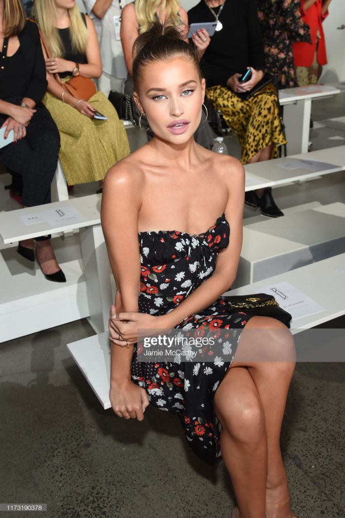 NEW YORK, NEW YORK - SEPTEMBER 08: Lexi Wood attends the Raisavanessa front row during New York Fashion Week: The Shows at Gallery I at Spring Studios on September 08, 2019 in New York City. (Photo by Jamie McCarthy/Getty Images for Raisavanessa)