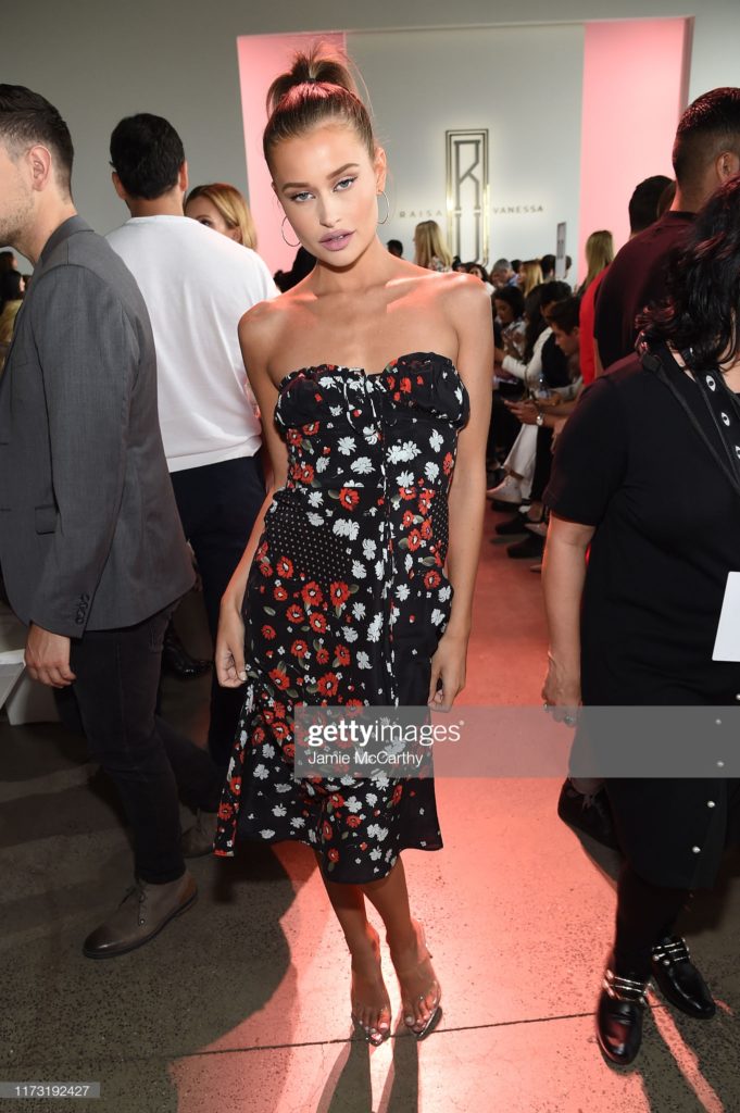 NEW YORK, NEW YORK - SEPTEMBER 08: Lexi Wood attends the Raisavanessa front row during New York Fashion Week: The Shows at Gallery I at Spring Studios on September 08, 2019 in New York City. (Photo by Jamie McCarthy/Getty Images for Raisavanessa)