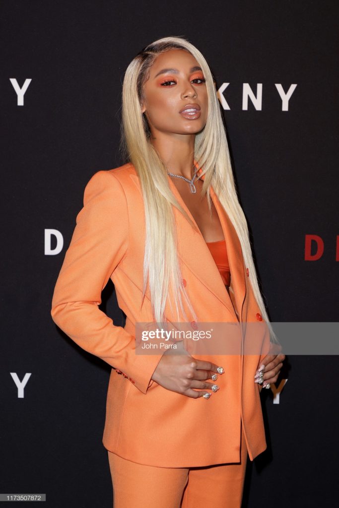 NEW YORK, NEW YORK - SEPTEMBER 09: DaniLeigh attends as DKNY turns 30 with special live performances by Halsey and The Martinez Brothers at St. Ann's Warehouse on September 09, 2019 in New York City. (Photo by John Parra/Getty Images for DKNY)