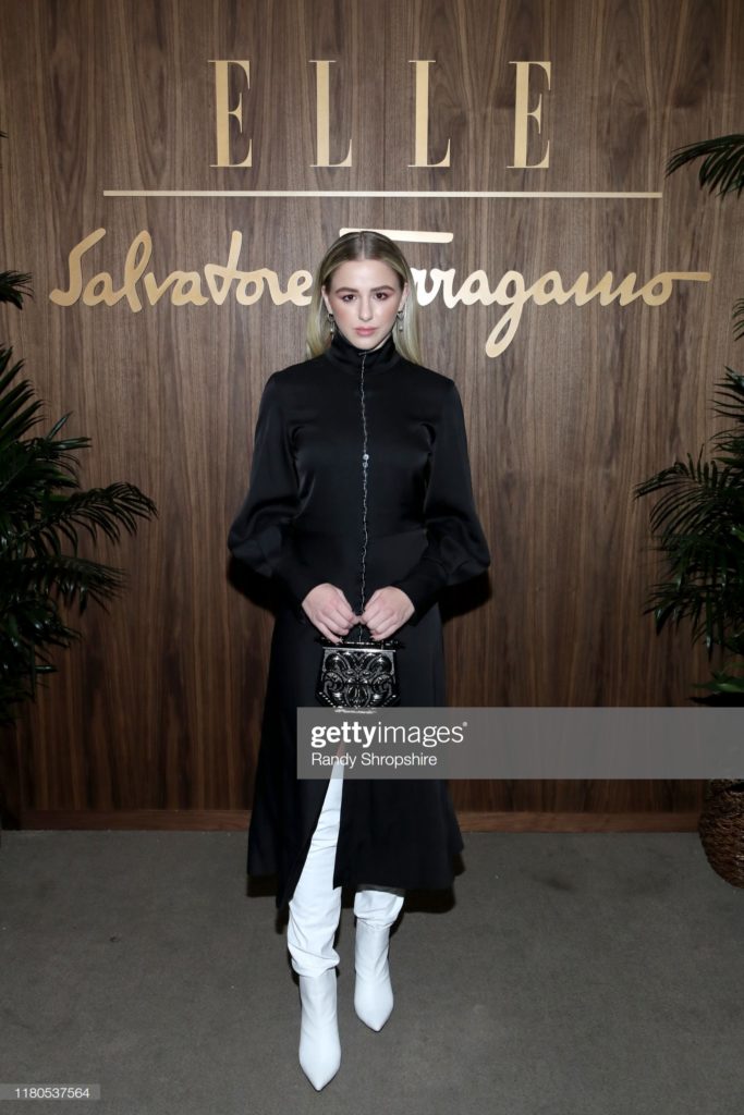 WEST HOLLYWOOD, CALIFORNIA - OCTOBER 11: Chloe Lukasiak attends ELLE & Ferragamo Hollywood Rising Celebration on October 11, 2019 in West Hollywood, California. (Photo by Randy Shropshire/Getty Images for ELLE)