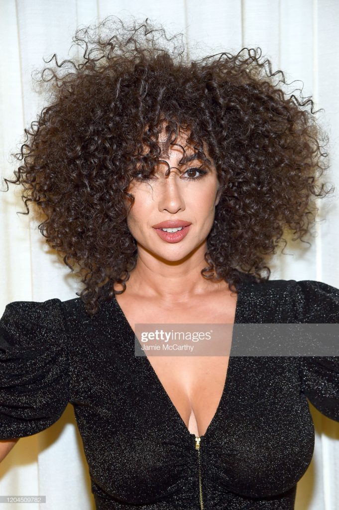 NEW YORK, NEW YORK - FEBRUARY 06: Jackie Cruz attends the Christian Siriano Fall Winter 2020 NYFW at Spring Studios on February 06, 2020 in New York City.  (Photo by Jamie McCarthy/Getty Images for Christian Siriano)