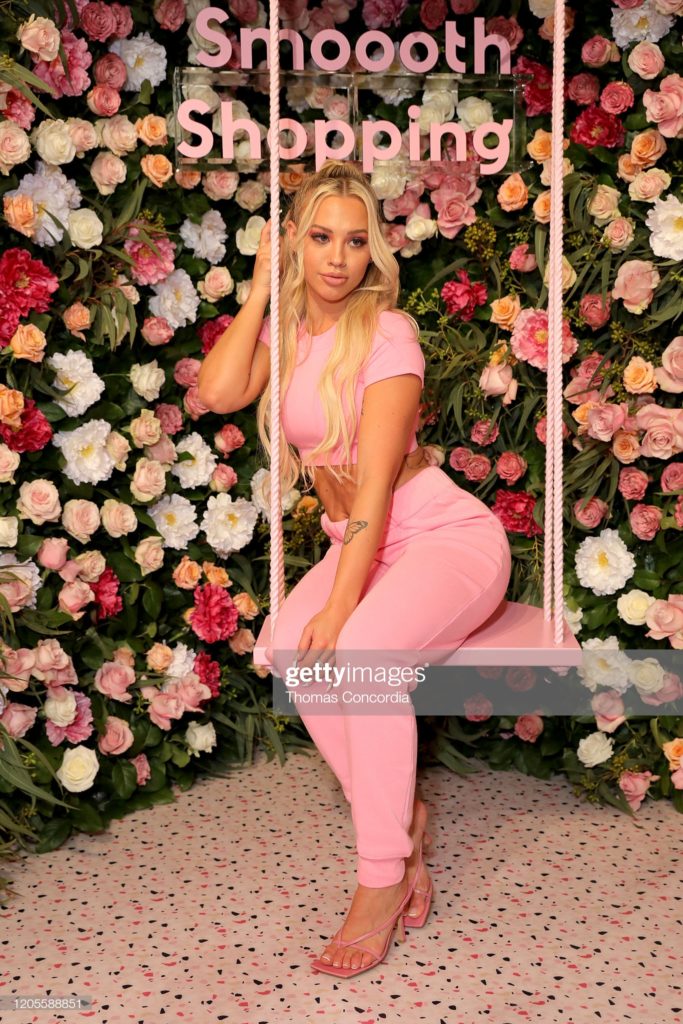 NEW YORK, NEW YORK - FEBRUARY 11: Designer Tammy Hembrow attends Saski Collection by Tammy Hembrow hosted by Klarna STYLE360 on February 11, 2020 in New York City. (Photo by Thomas Concordia/Getty Images for Style360)