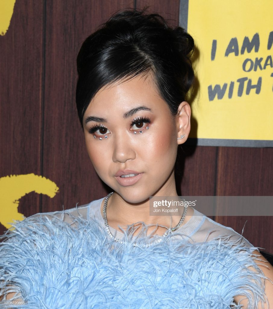 WEST HOLLYWOOD, CALIFORNIA - FEBRUARY 25: Ramona Young attends Netflix's "I Am Not Okay With This" Photocall at The London West Hollywood on February 25, 2020 in West Hollywood, California. (Photo by Jon Kopaloff/FilmMagic)
